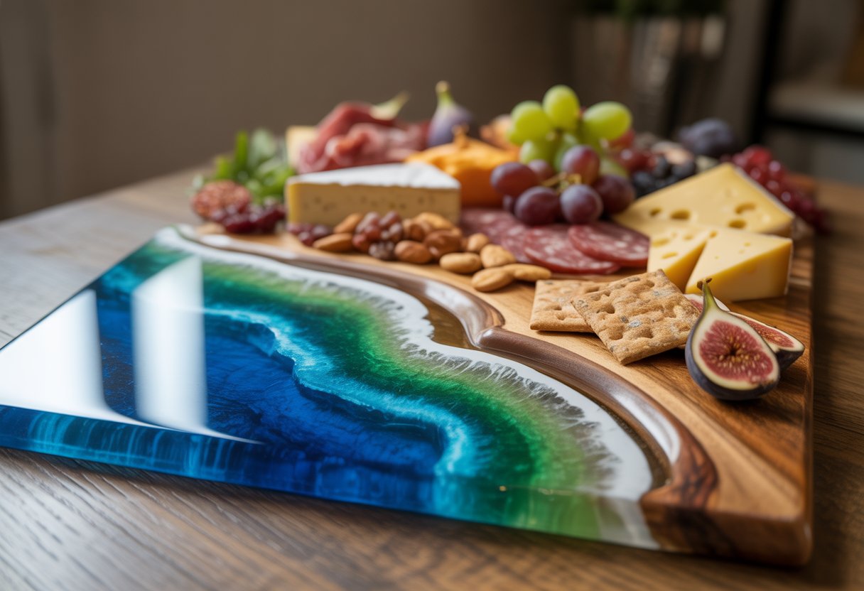 resin charcuterie board ideas