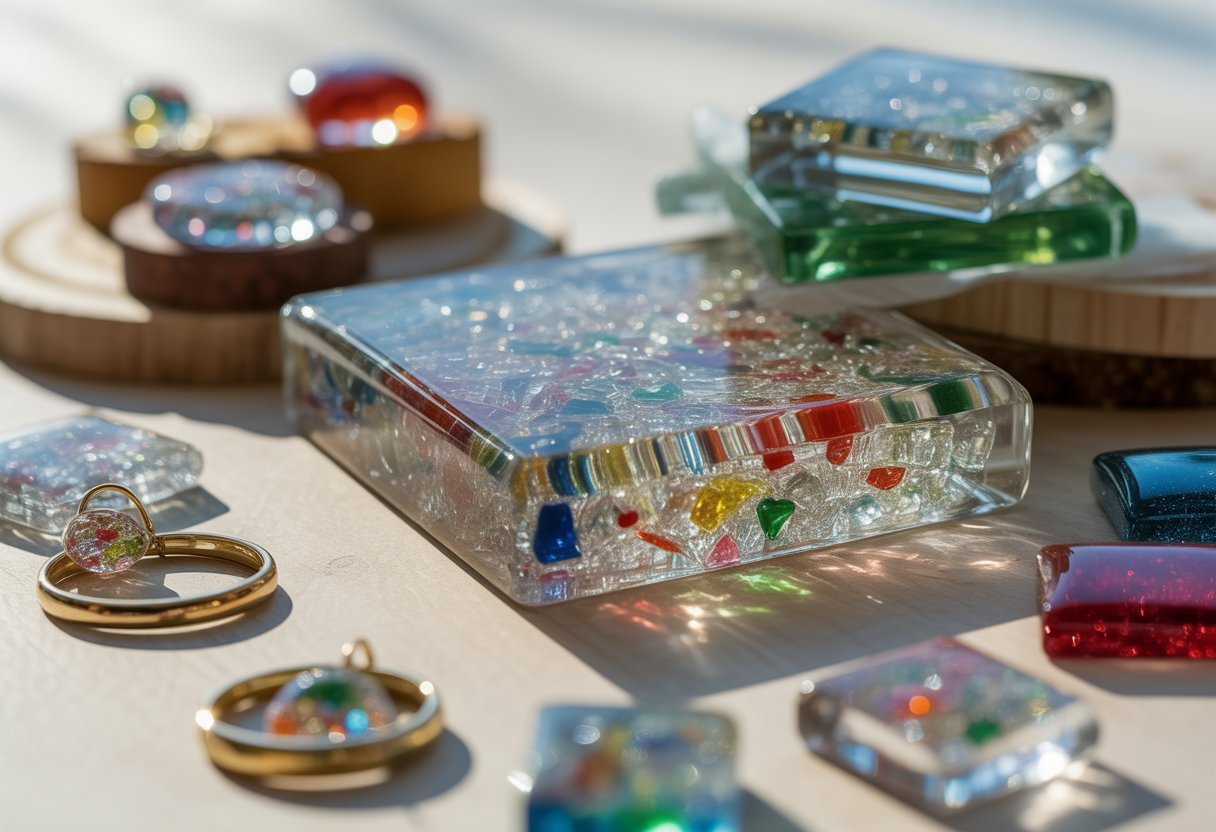 uses for crushed glass