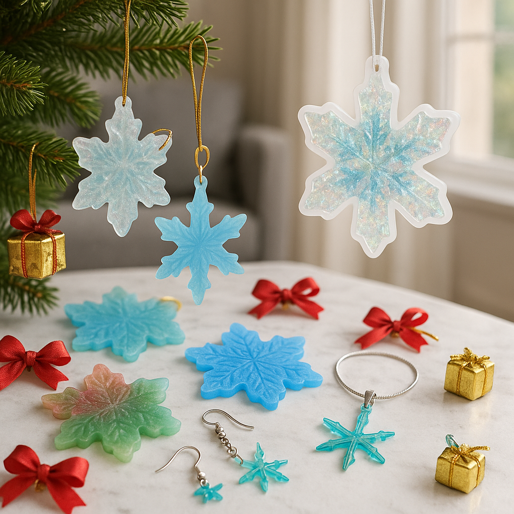 How to Make Resin Snowflakes for Stunning Winter Decorations?