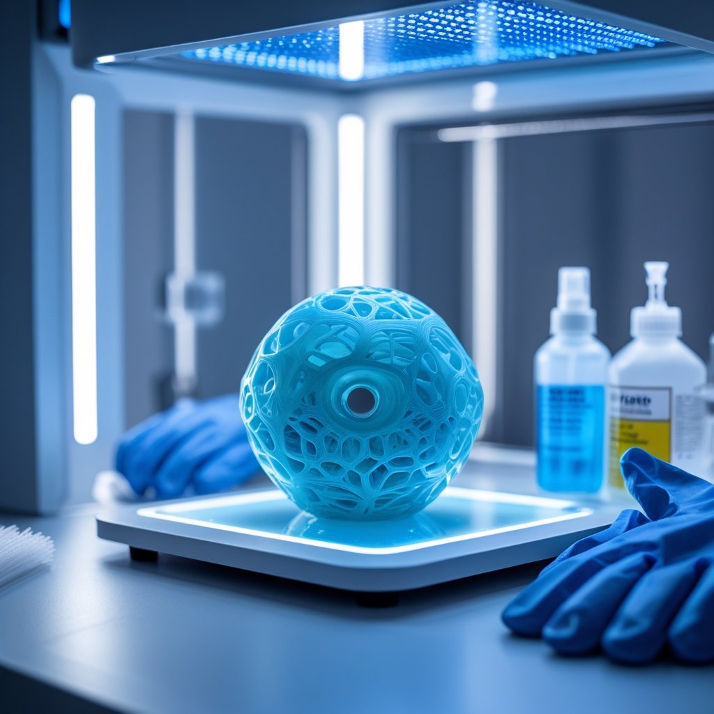 how long to cure resin prints