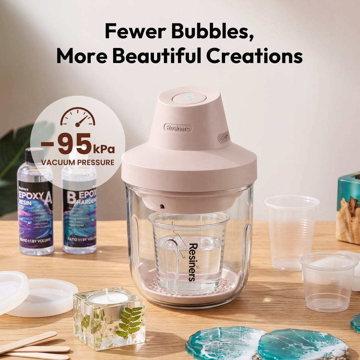 Resiners® AirLess Lite3 Resin Bubble Remover Machine