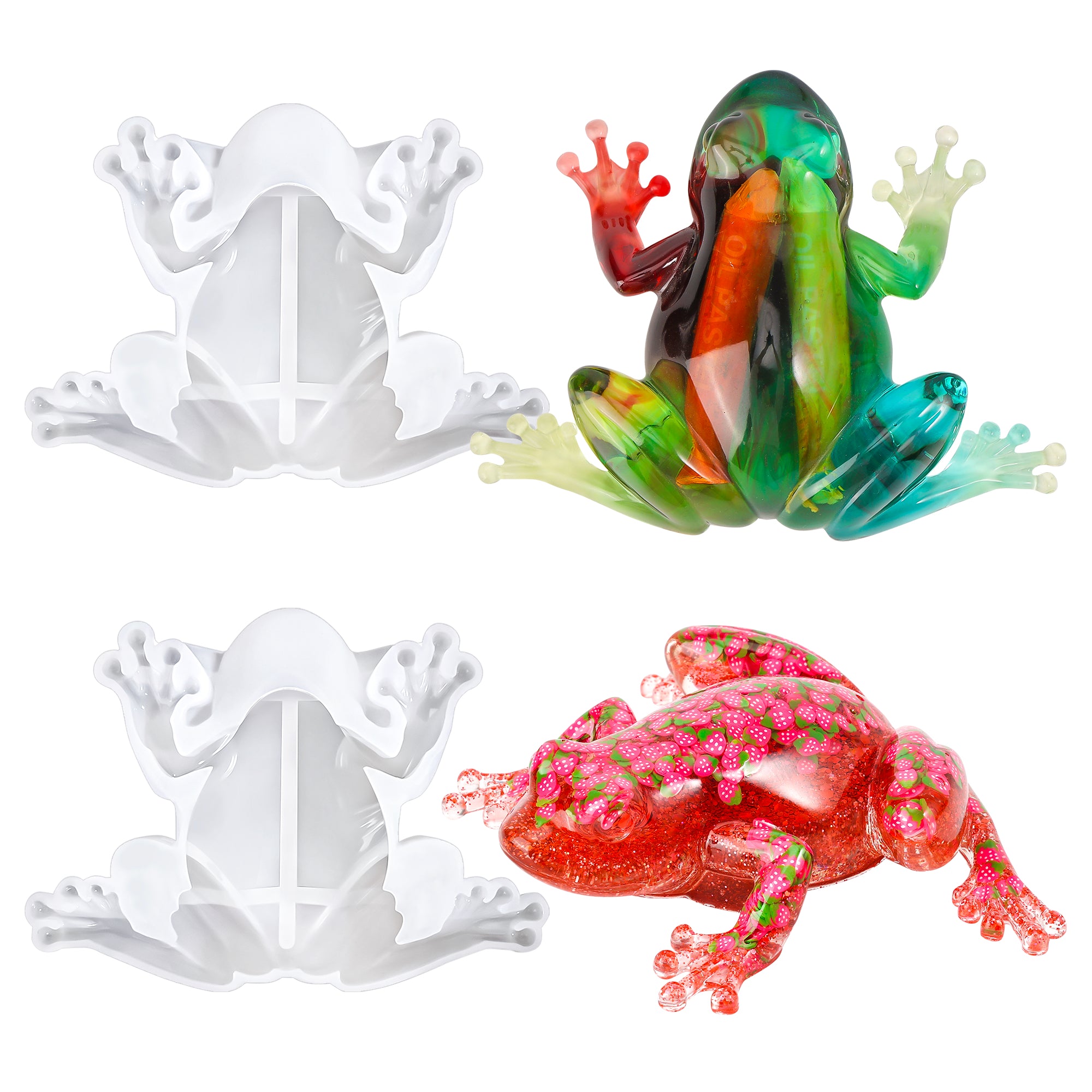 Resiners® Frog Silicone Mold for Resin