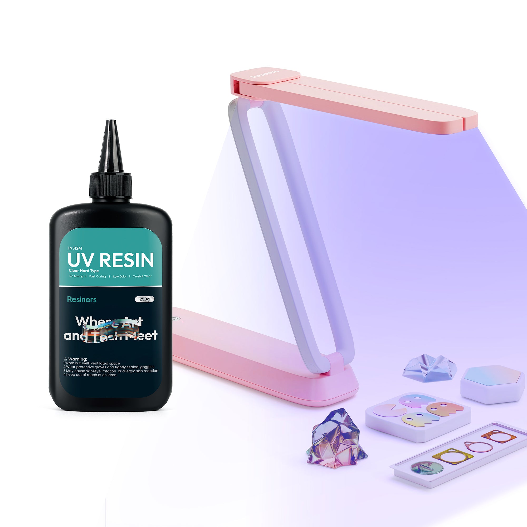 Resiners® 3-In-1 UV Light for Resin Curing