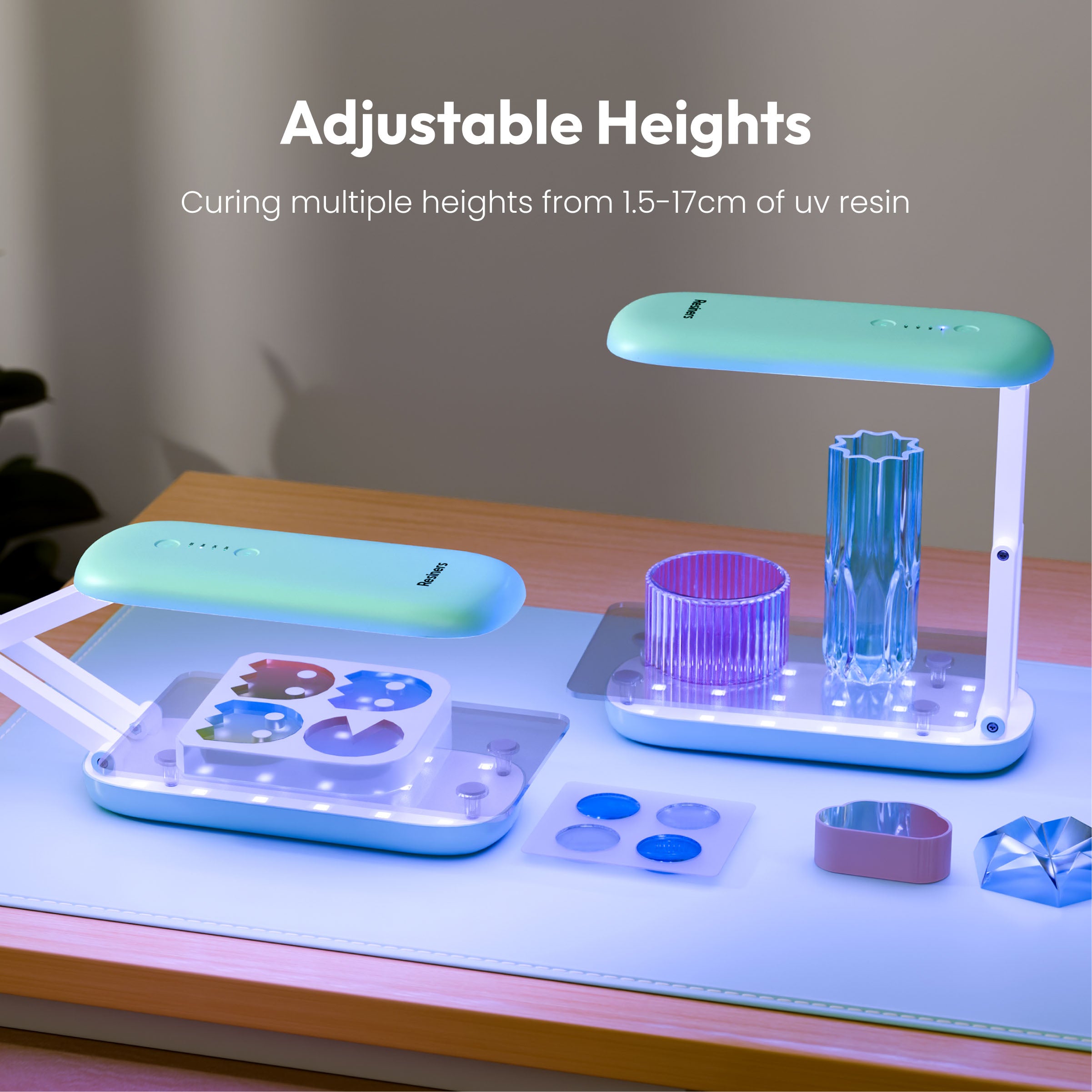 Resiners Double-Sided Foldable UV Light