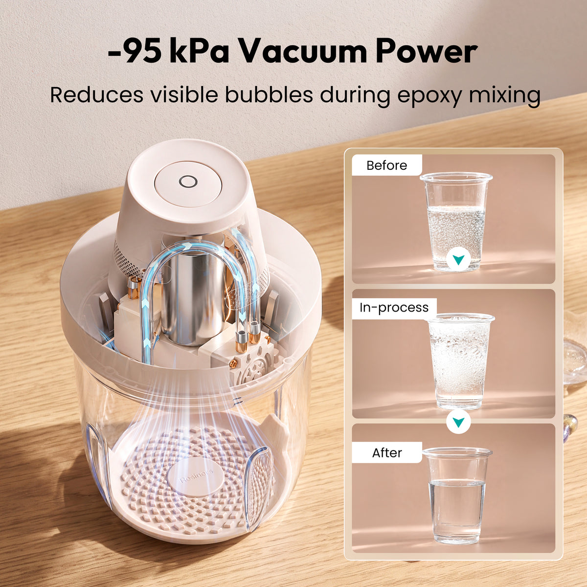 Resiners® AirLess Lite3 Resin Bubble Remover Machine