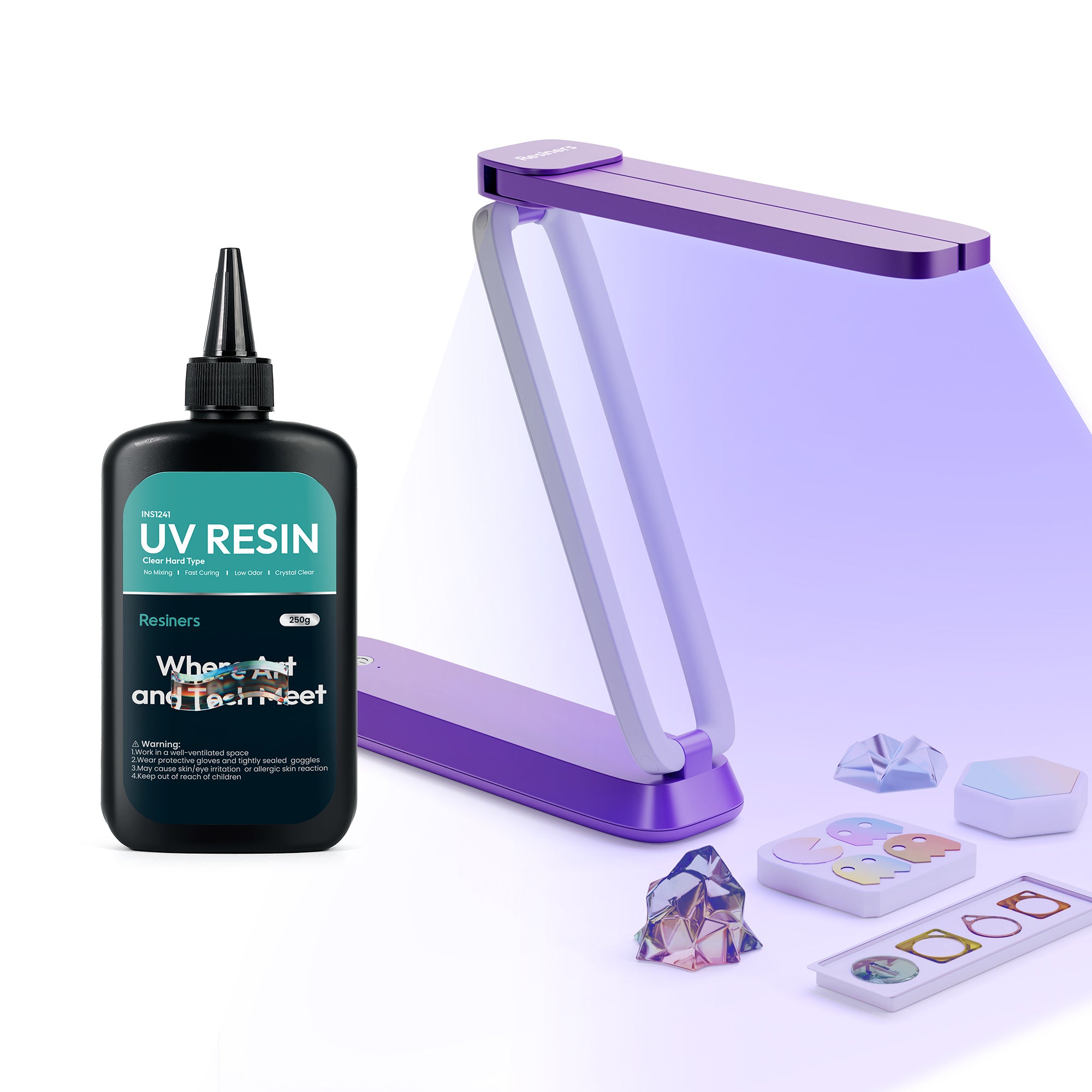 Resiners® 3-In-1 UV Light for Resin Curing