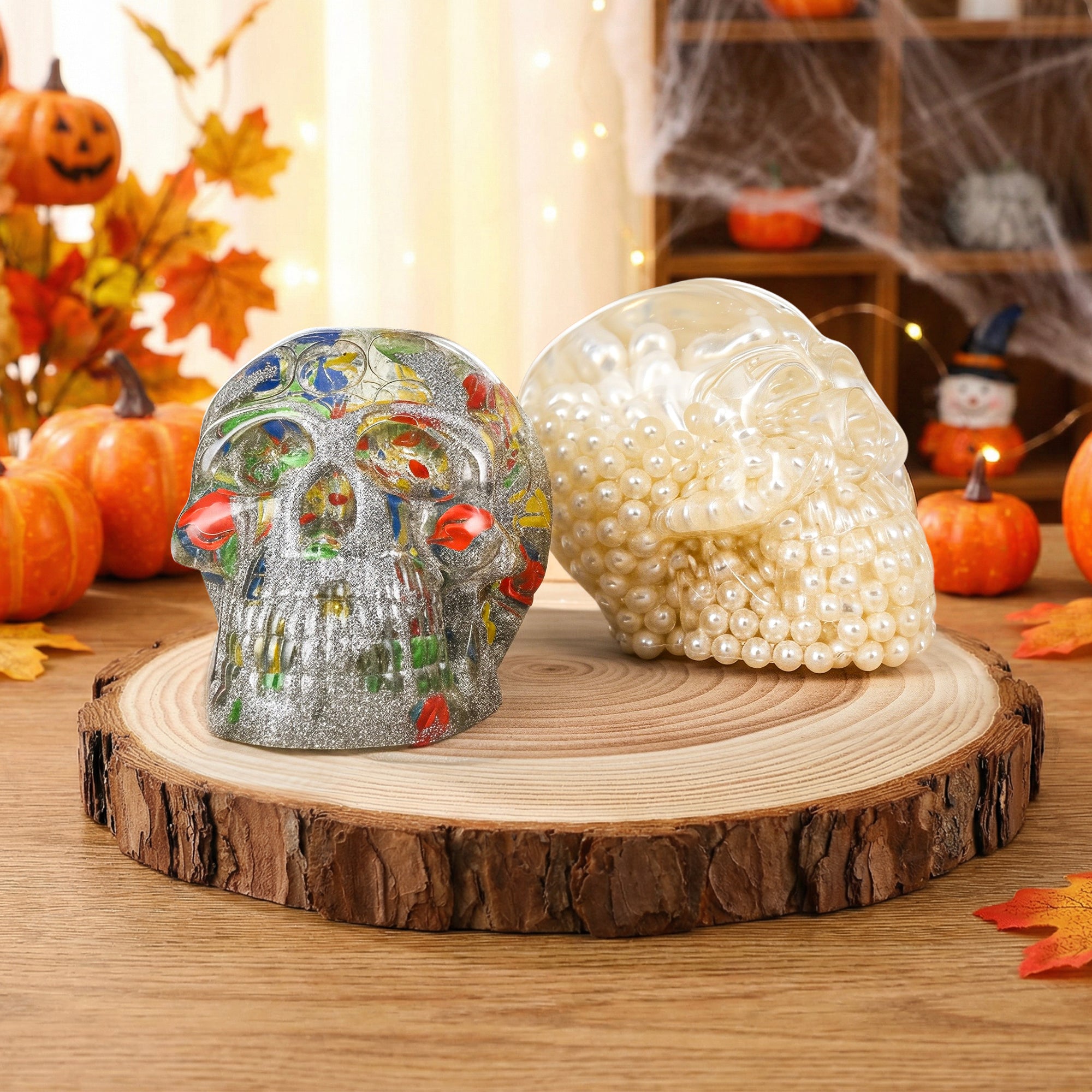 Resiners® 3D Skull Molds for Resin