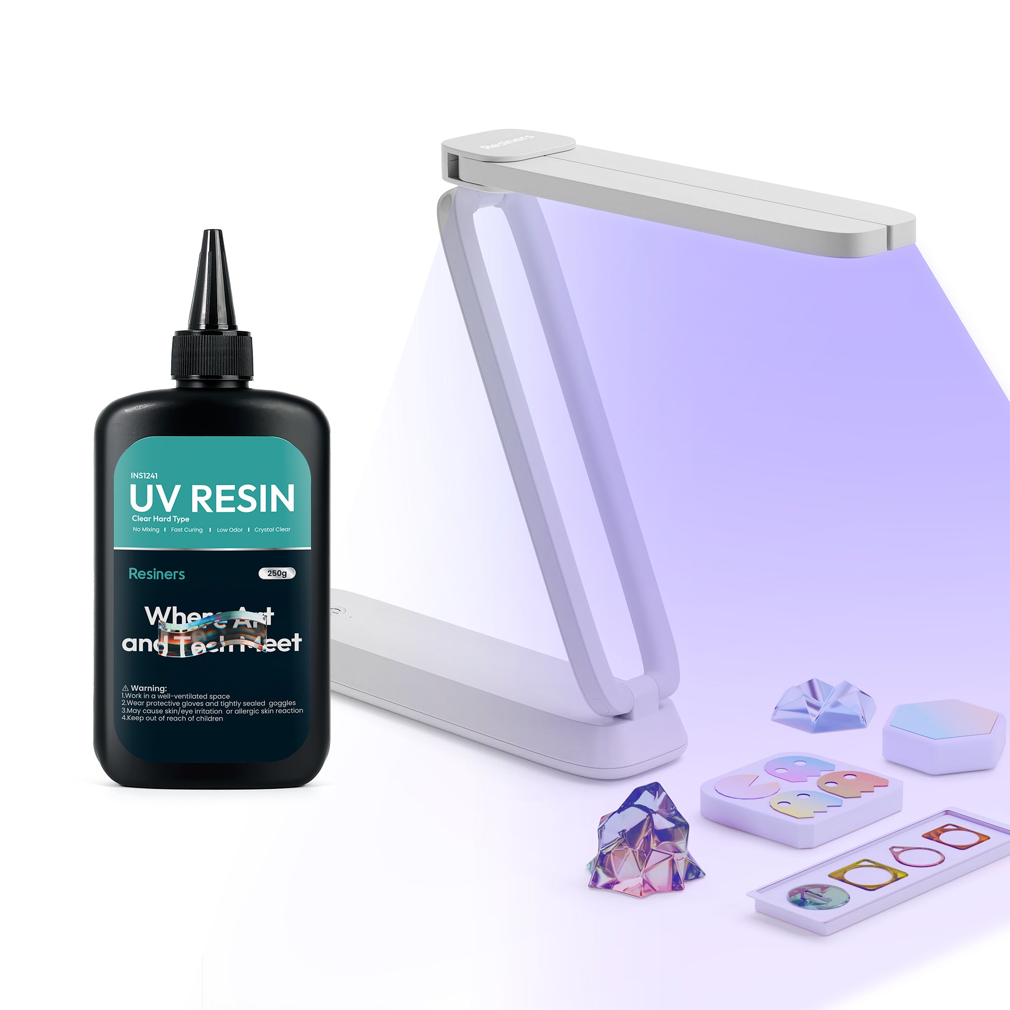 Resiners® 3-In-1 UV Light for Resin Curing