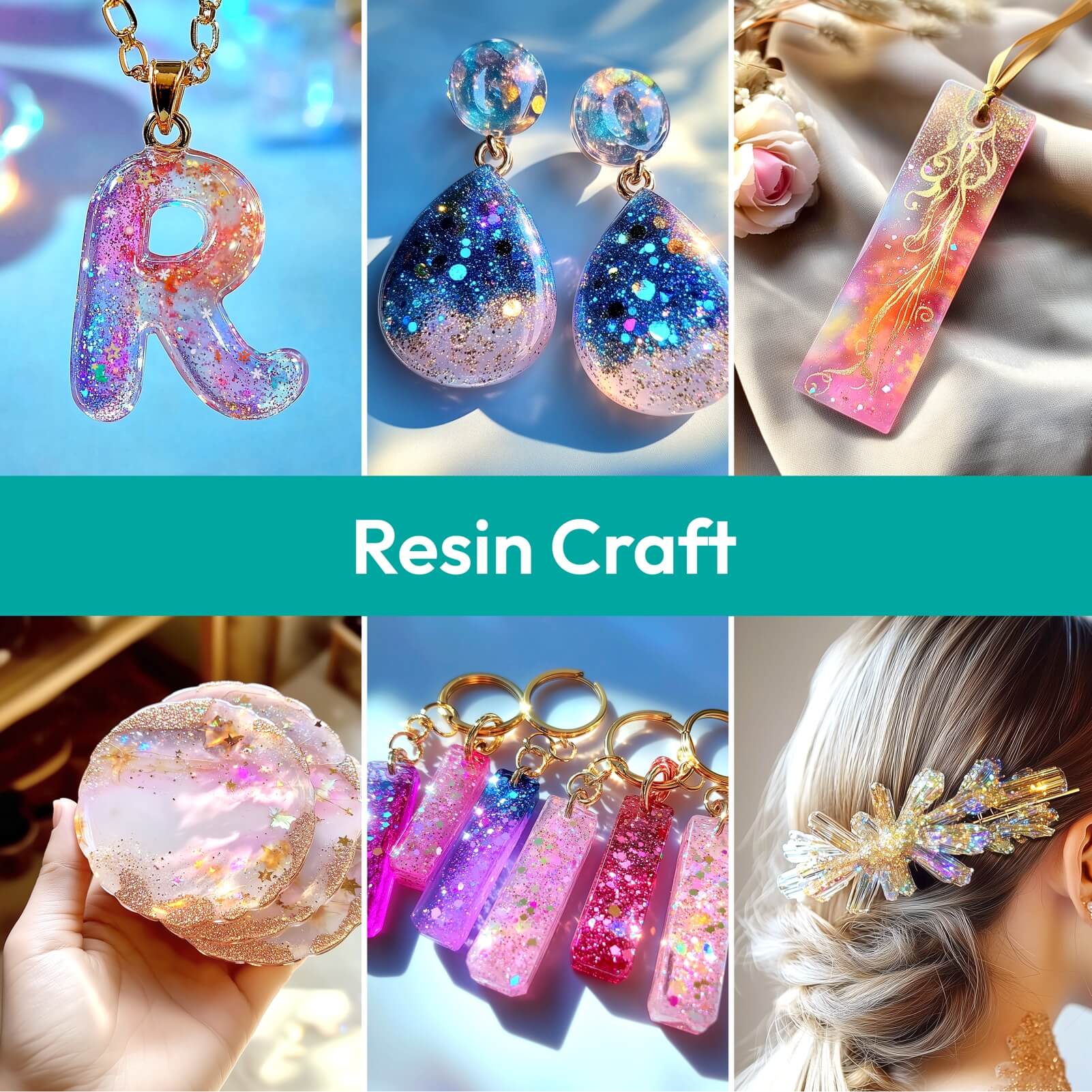 Resiners® Holographic Chunky Glitter Powder