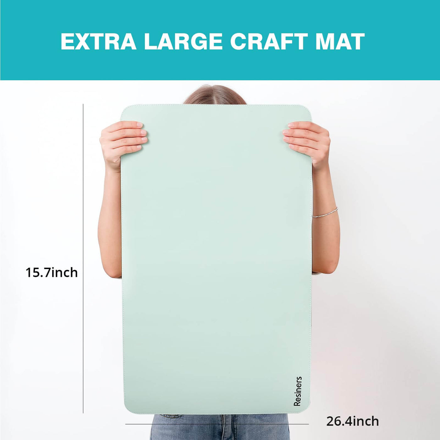 Resiners® Nonstick Heat-Resistant Leather Craft Mat, Double Sided Extra ...