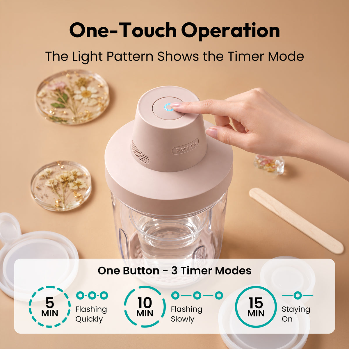 Resiners® AirLess Lite3 Resin Bubble Remover Machine