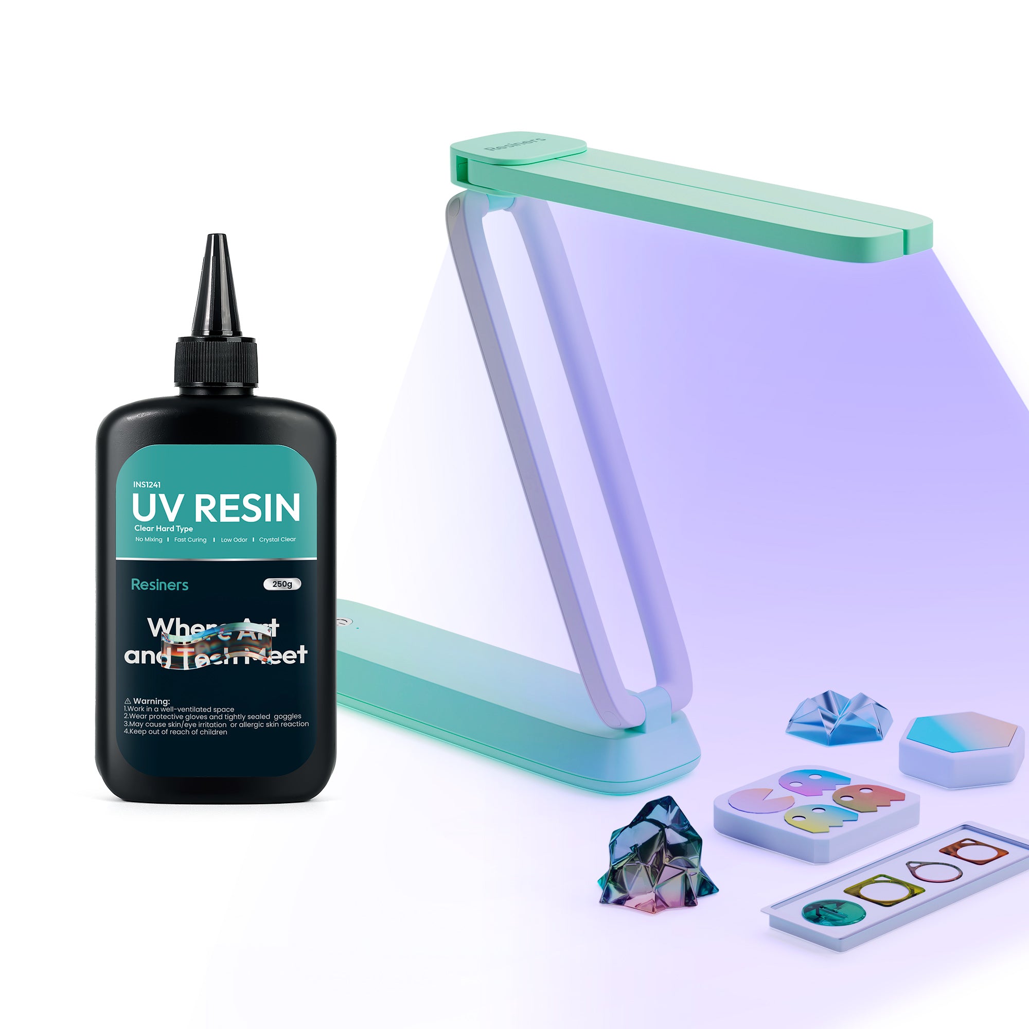 Resiners® 3-In-1 UV Light for Resin Curing