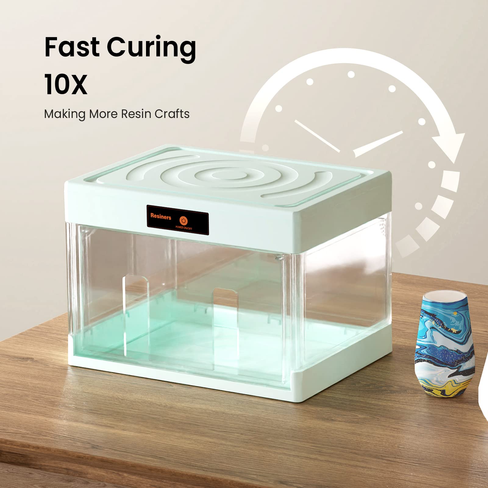 Resiners® Resin Dryer Box for Cup Turner