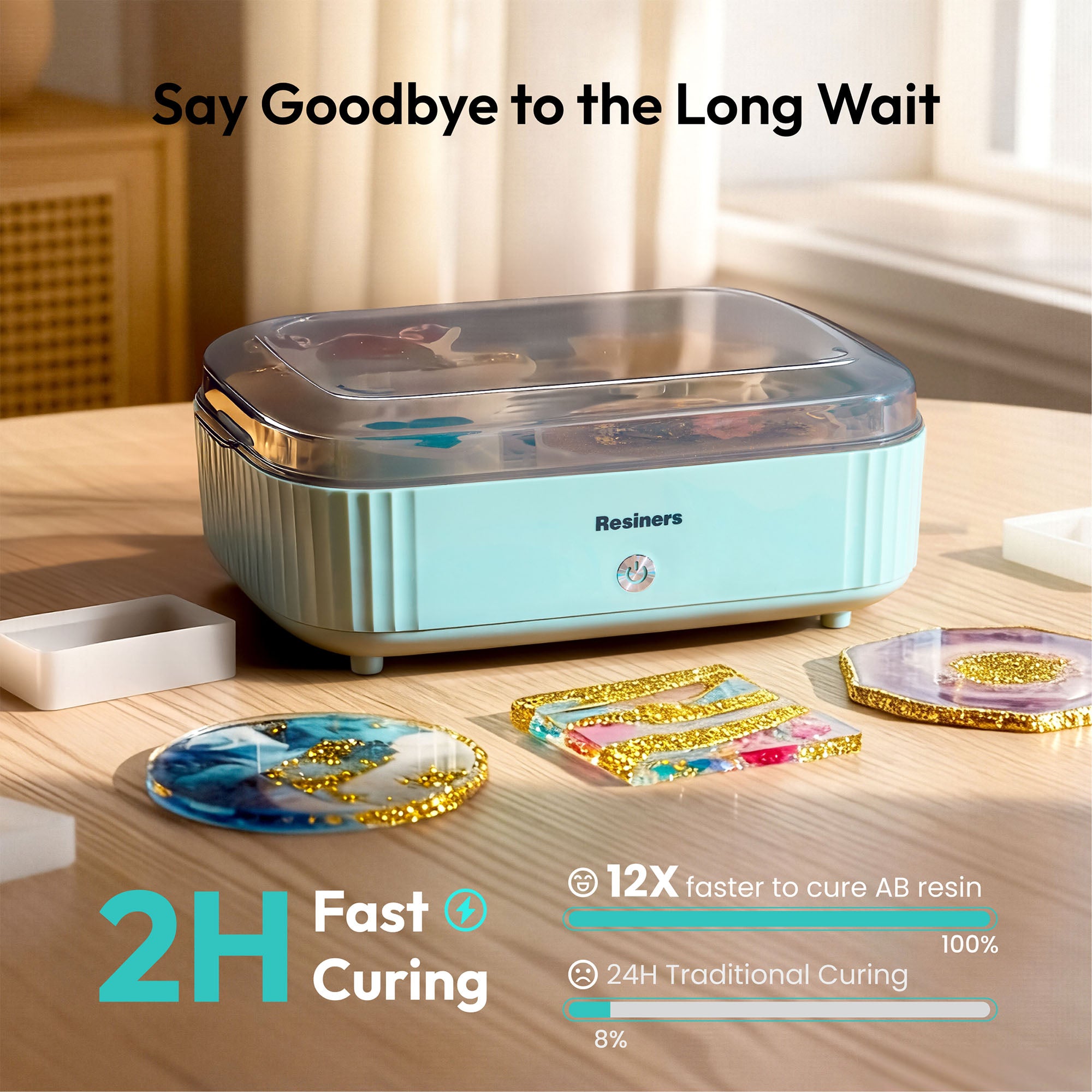 Resiners Patented Cure Air Resin Curing Machine