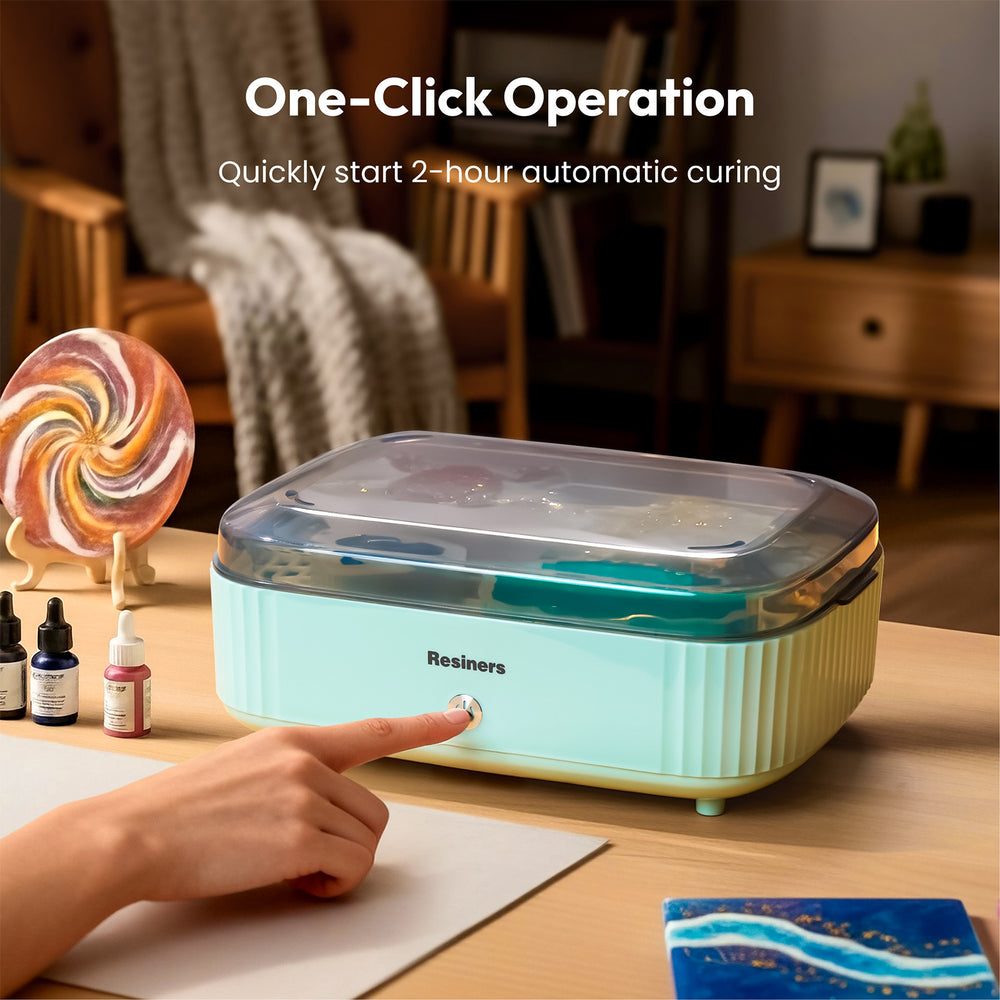 Resiners Resin Curing Machine: Auto-curing station with a large tray, 2 ...