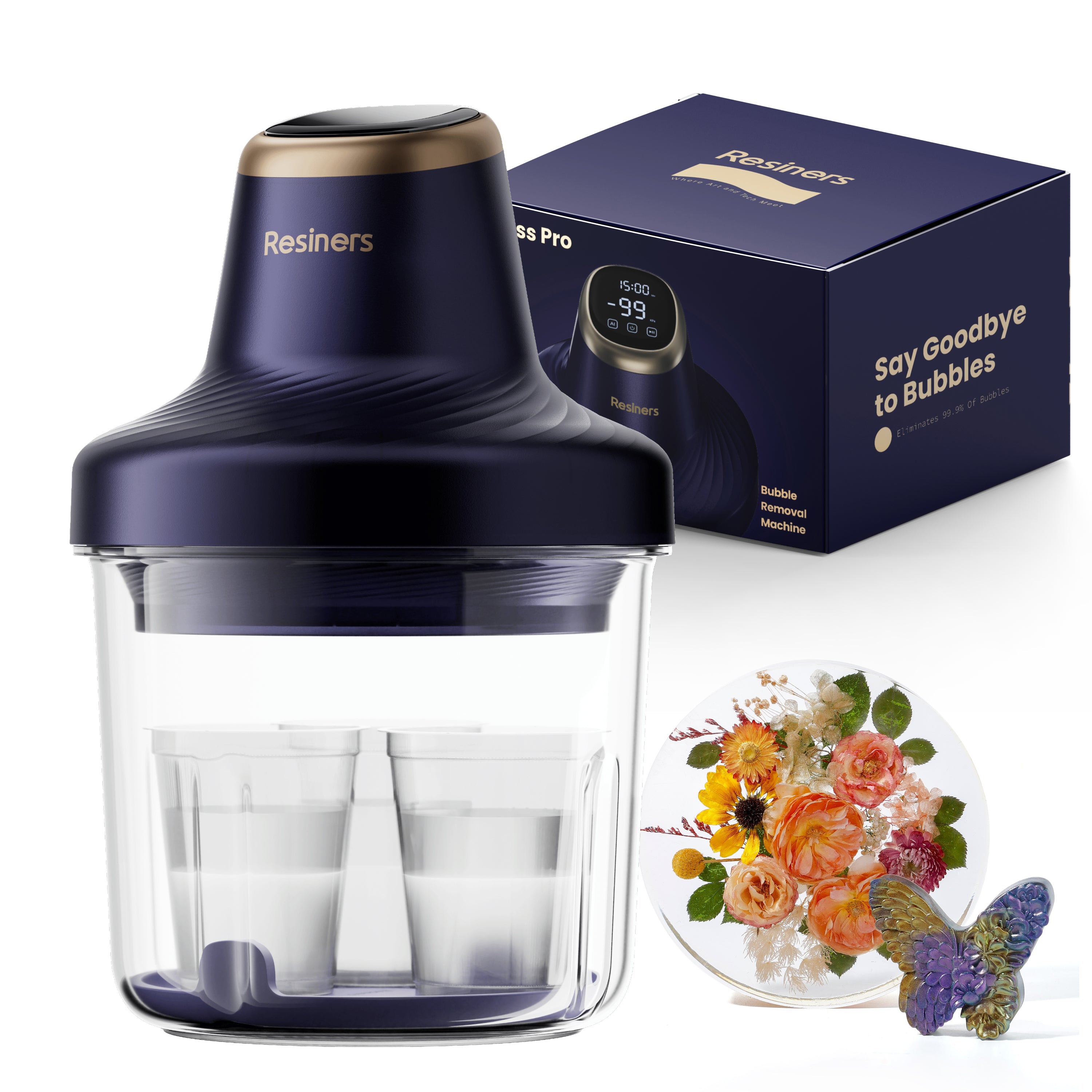 جهاز إزالة فقاعات الراتنج AirLess Pro3 من Resiners®