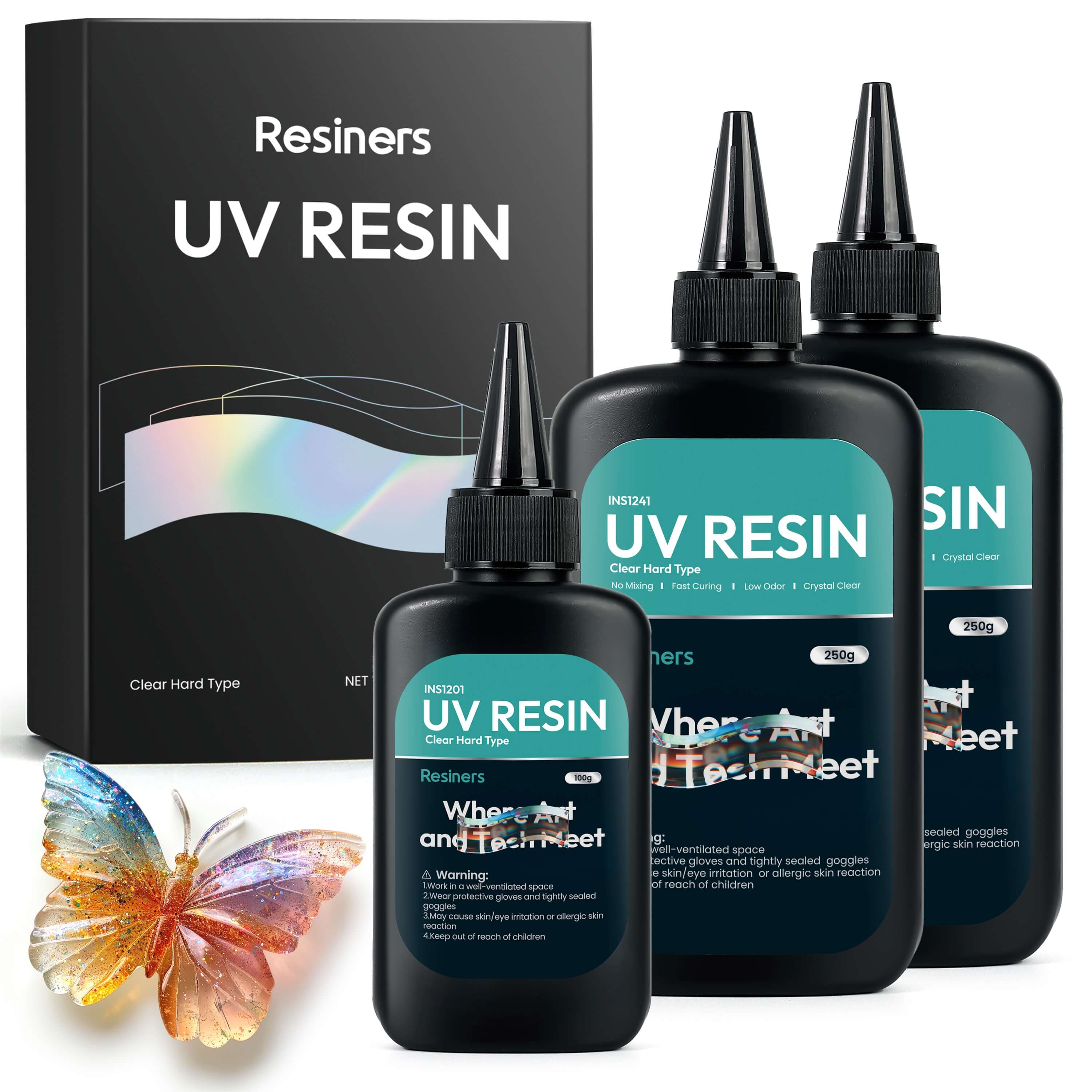 Resiners® 3PCS UV Resin Kit
