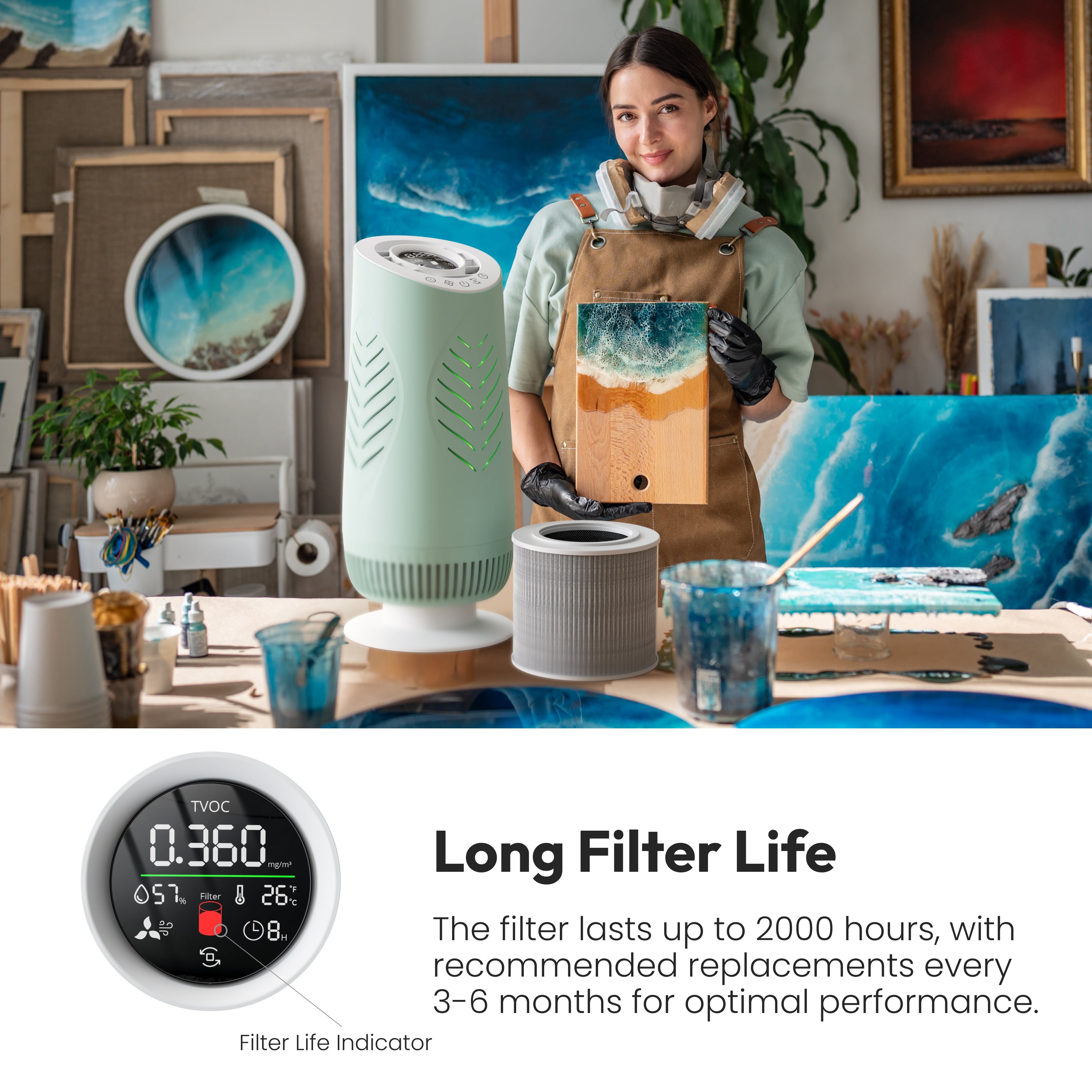 Resiners® Advanced Resin VOC Filter