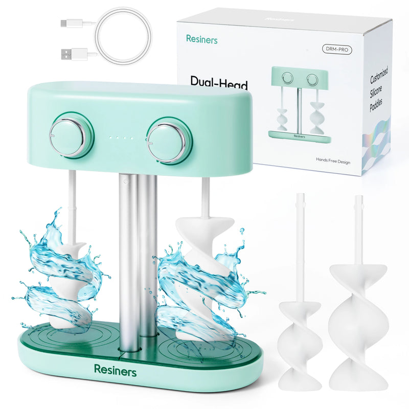 Best Dual-Head Resin Mixer