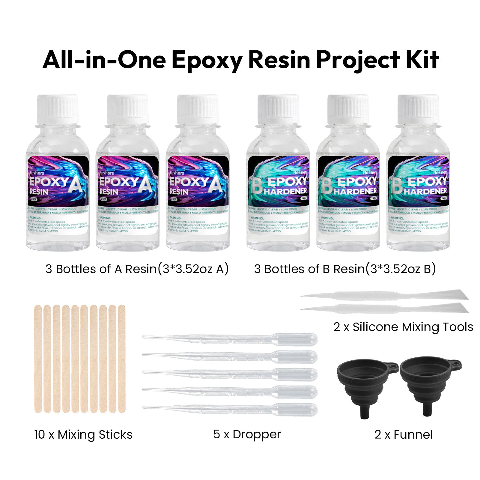 Resiners 20.28oz Crystal Clear Epoxy Resin