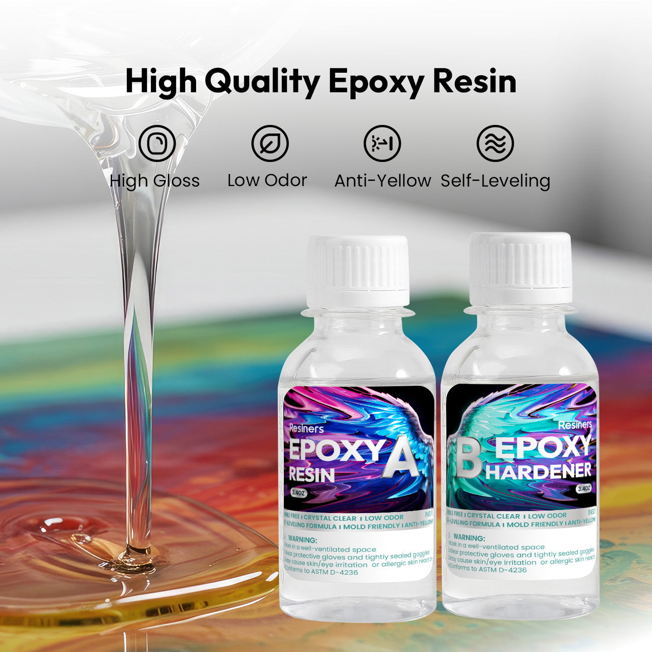 Resiners 20.28oz Crystal Clear Epoxy Resin