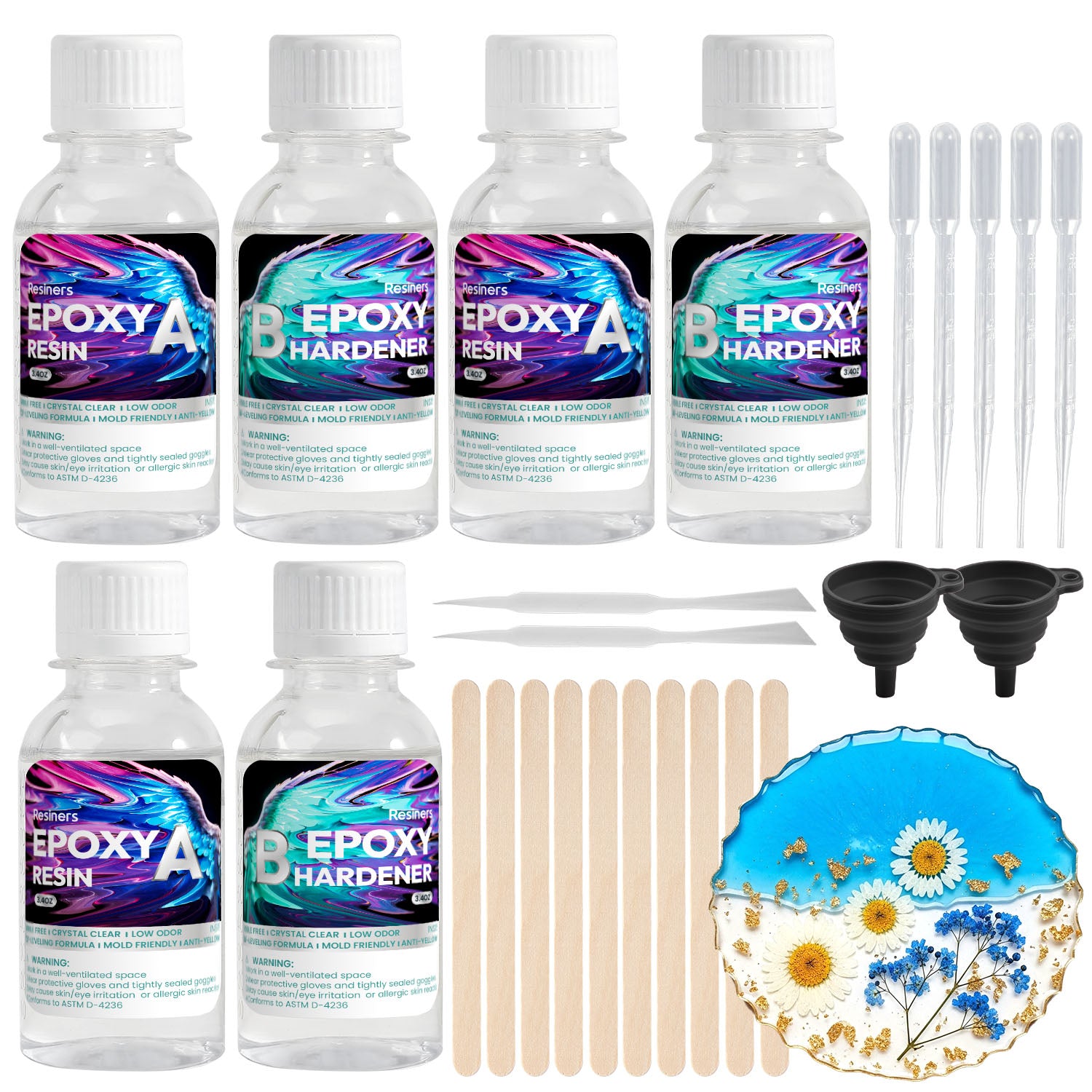 Resiners 20.28oz Crystal Clear Epoxy Resin