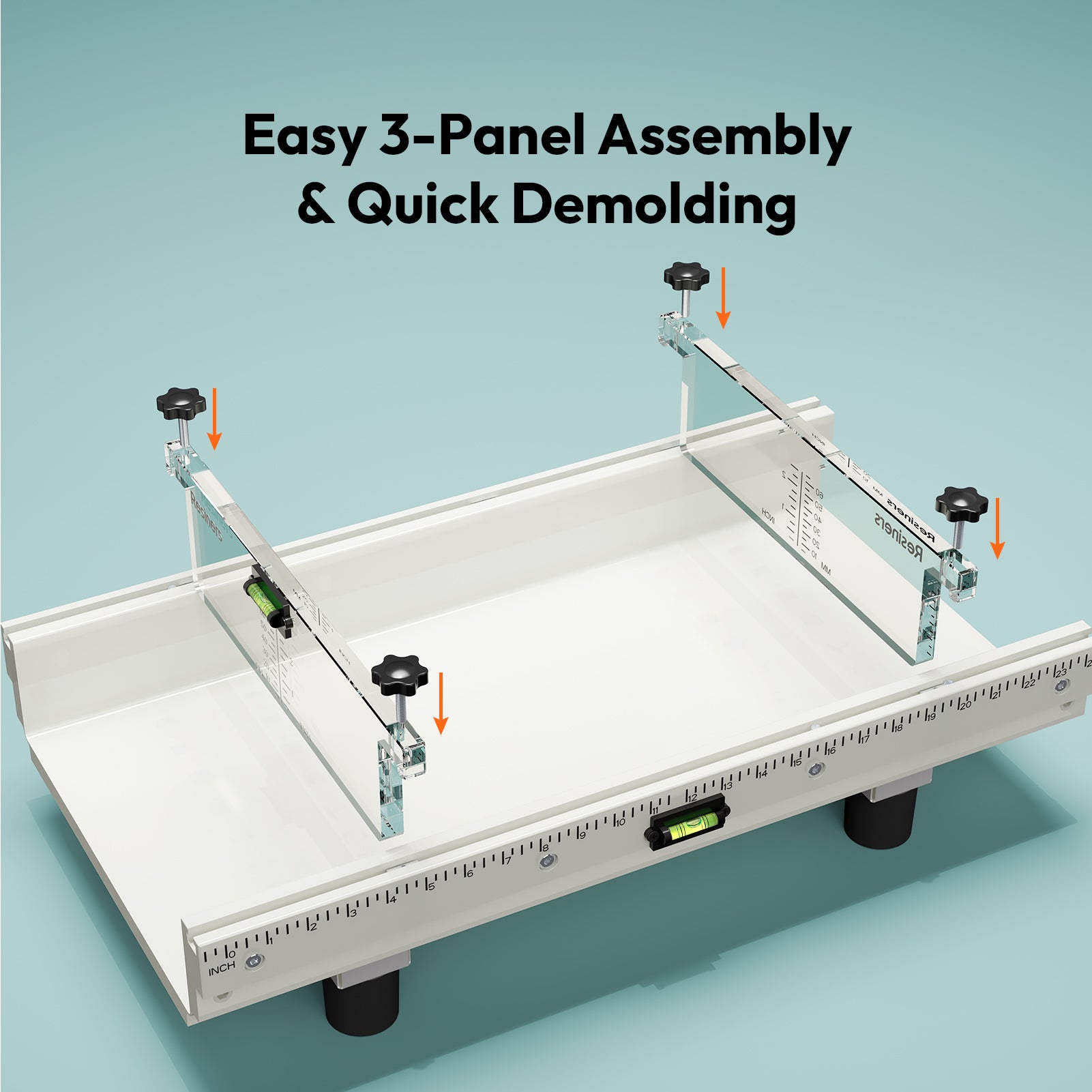 Resiners River Table Epoxy Resin Mold with Adjustable Divider