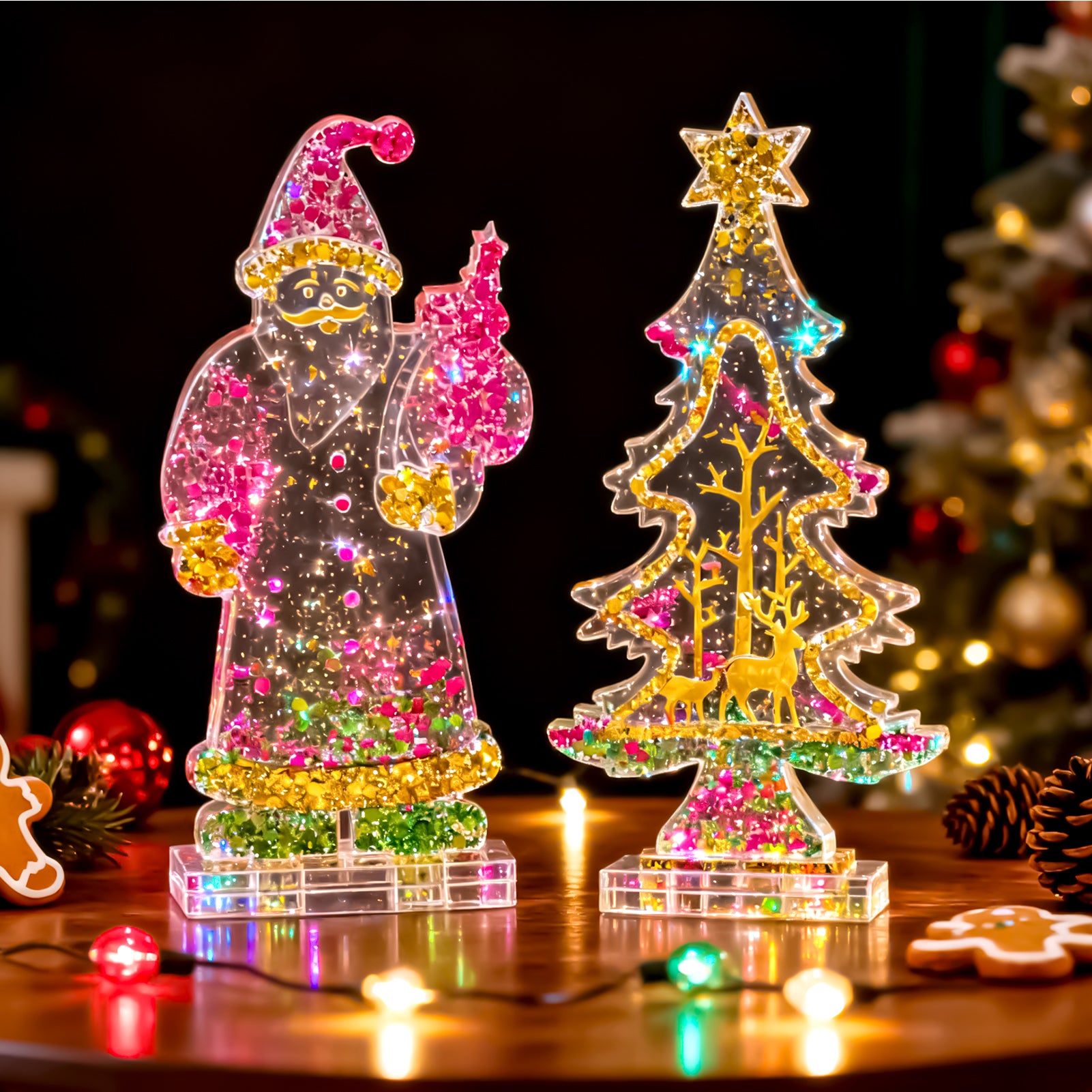Resiners® 3D Christmas Resin Molds Set