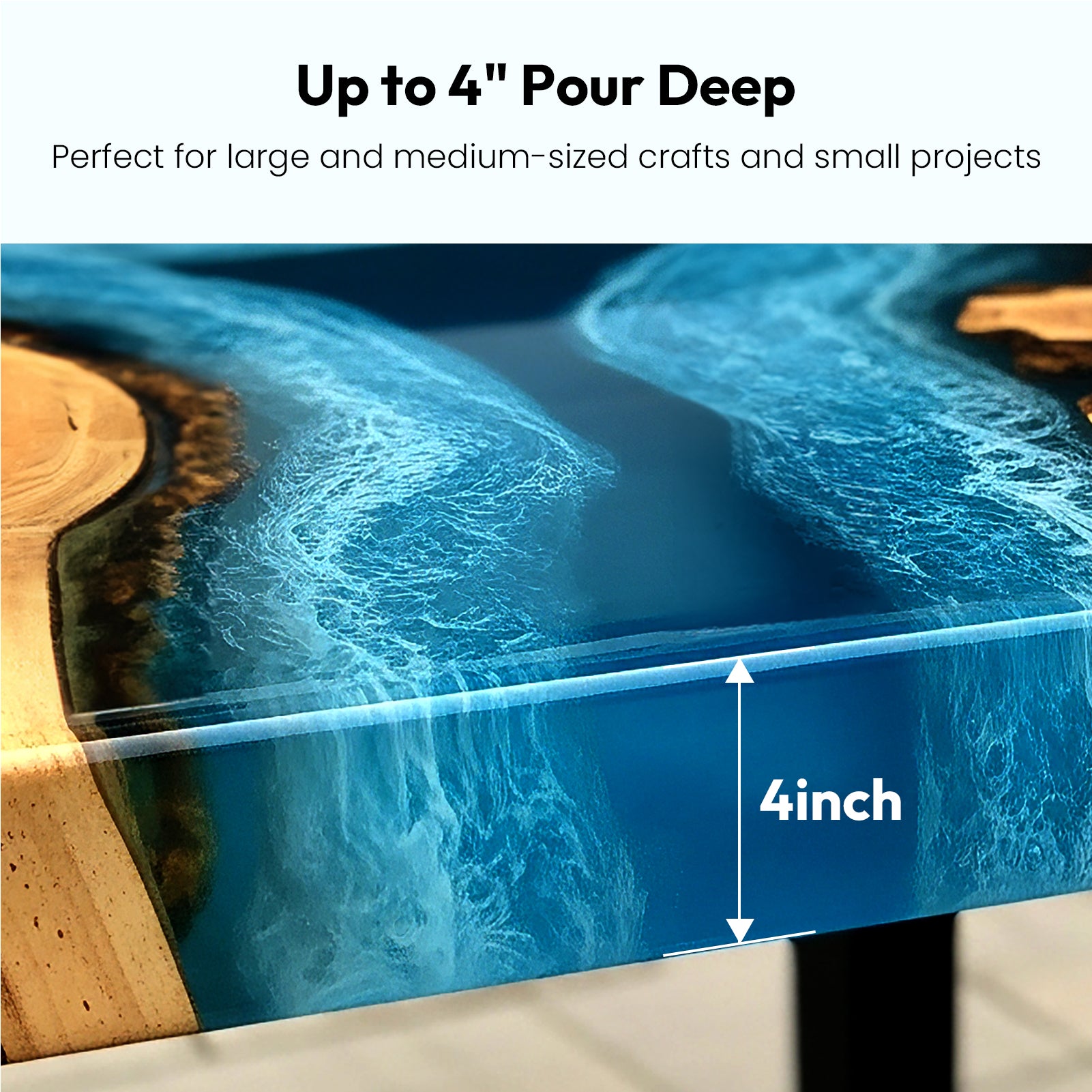 Resiners® 3 gallon Deep Pour Epoxy Resin for River Table
