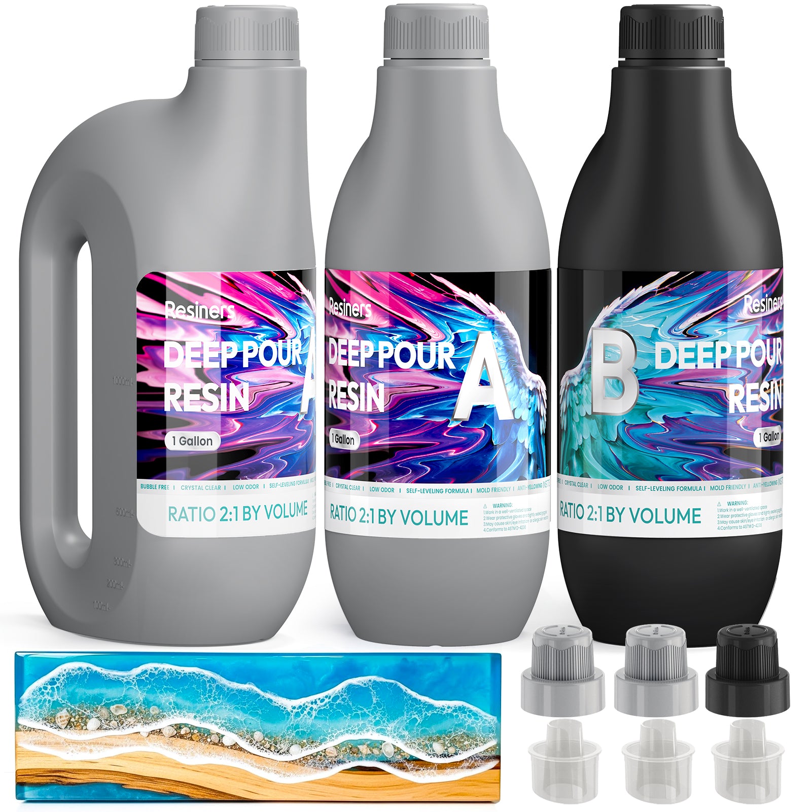 Resiners® 3 gallon Deep Pour Epoxy Resin for River Table