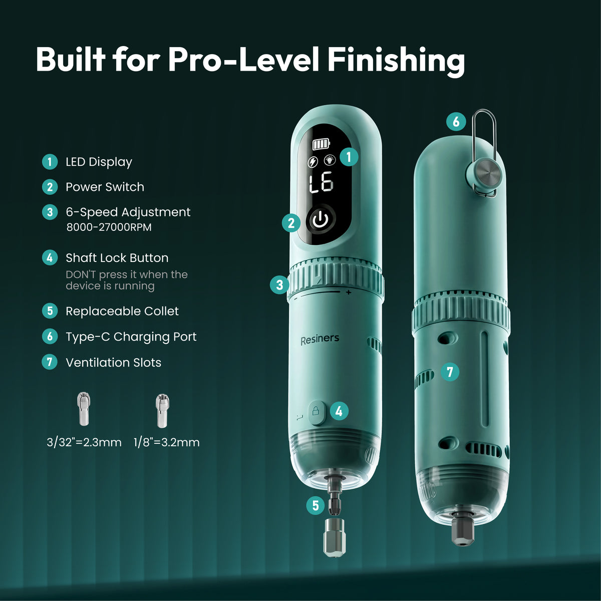 AirFine Cordless Sander & Polisher