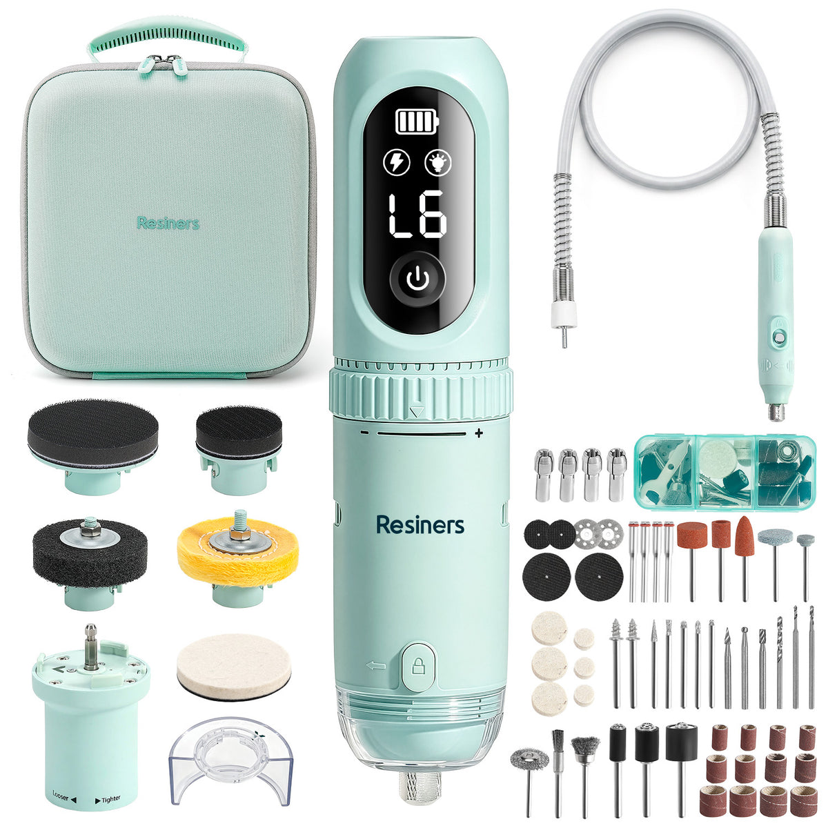 Resiners® AirFine Cordless Sander & Polisher