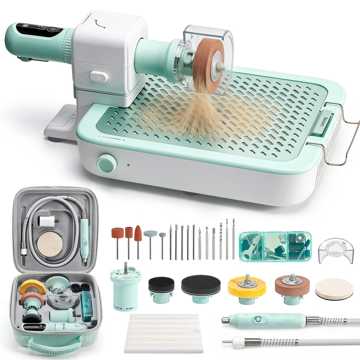 Resiners AirFine Pro complete workstation