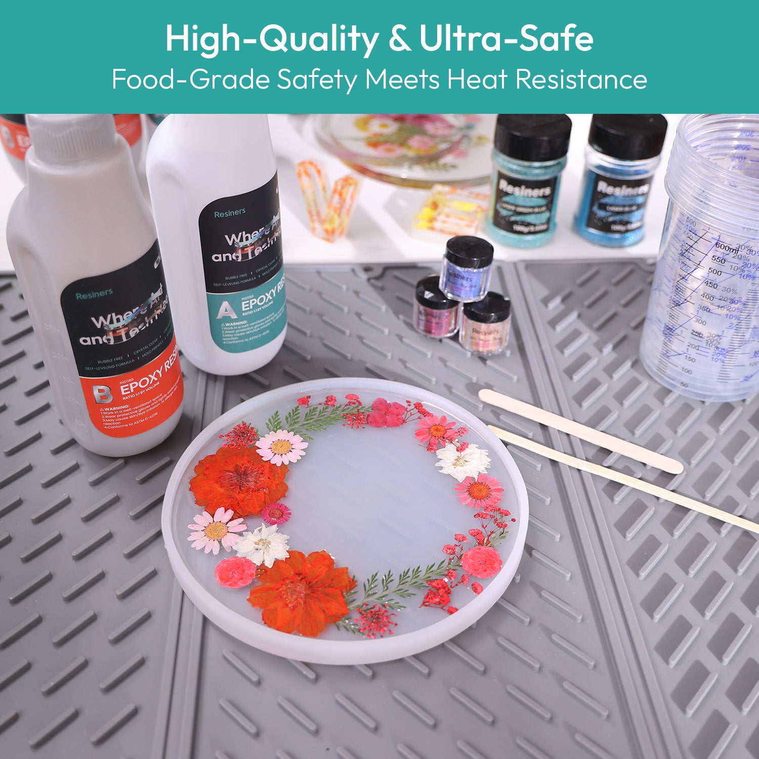 Resiners® Non-Slip ResinGuard Silicone Mat