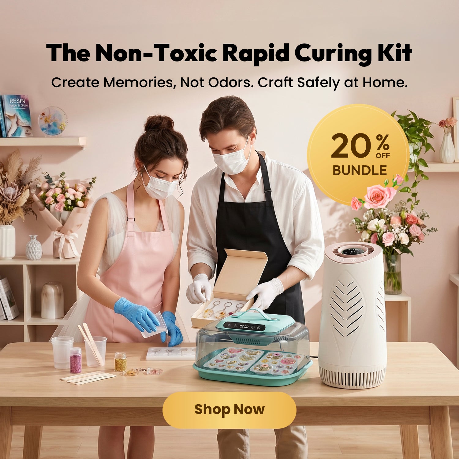 The Non-Toxic Rapid Curing Kit