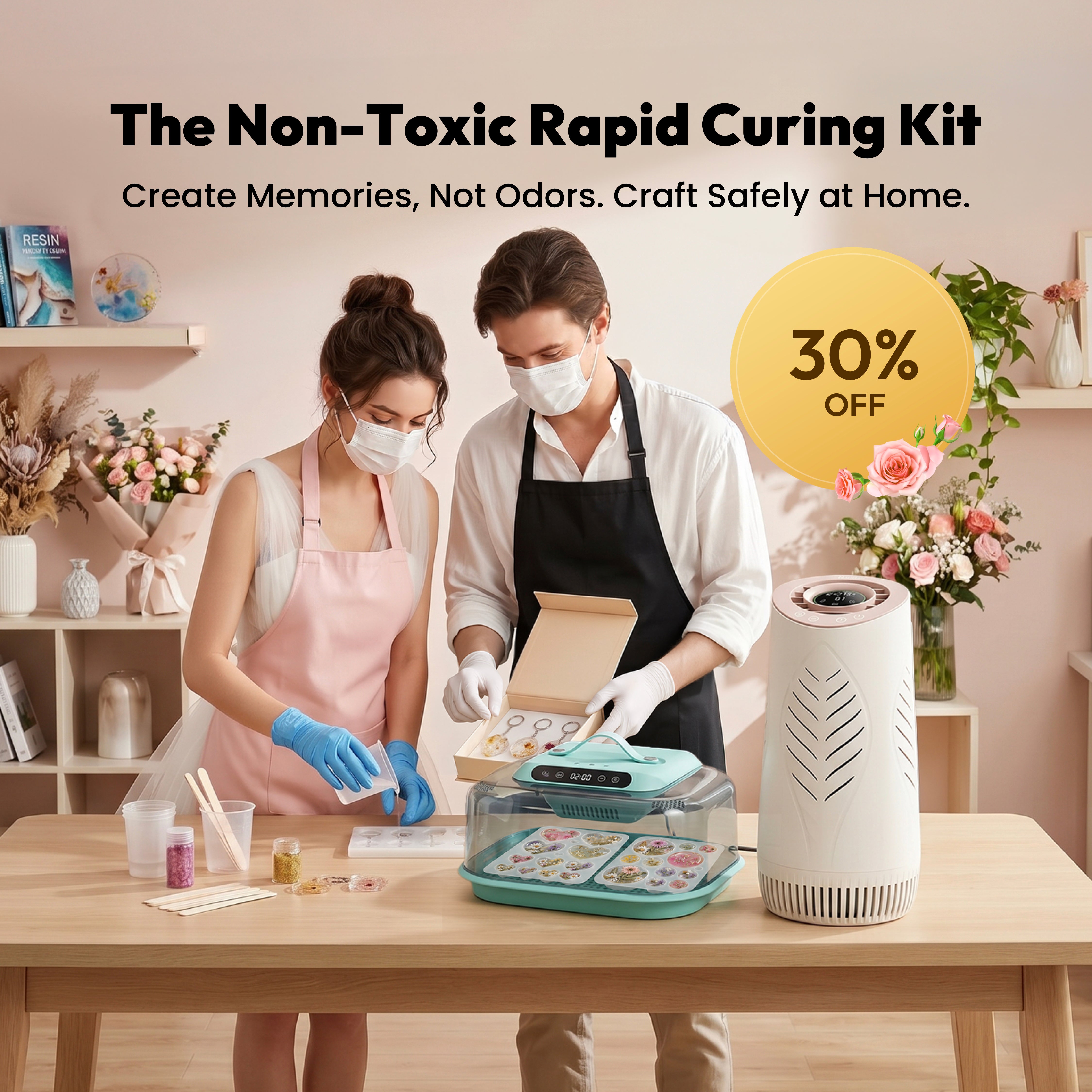 The Non-Toxic Rapid Curing Kit