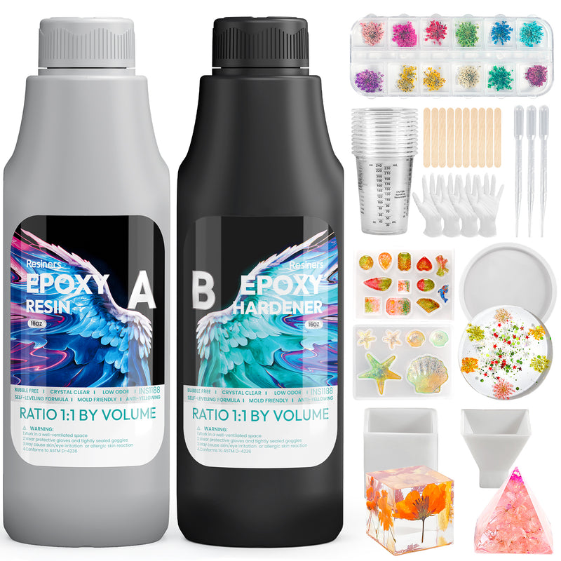 Resiners® 32 oz Crystal Clear Epoxy Resin Starter Kit