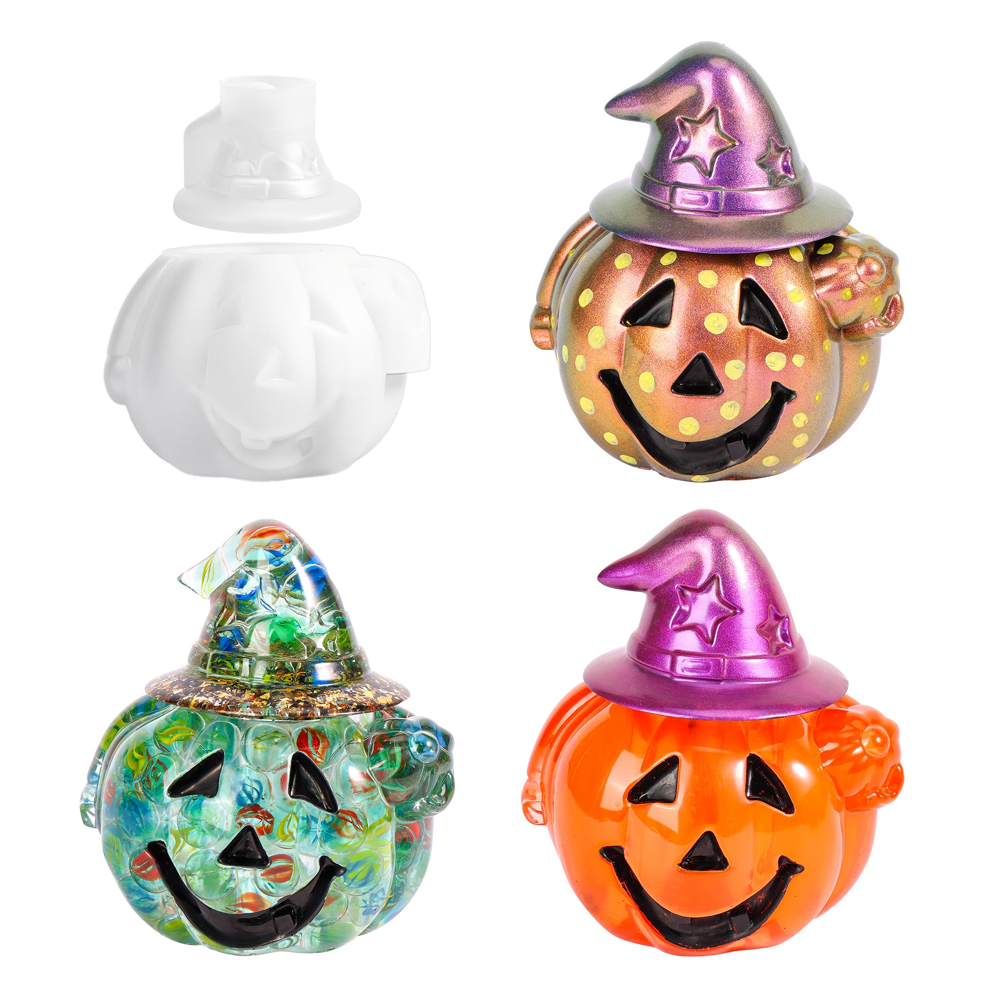 Resiners® Pumpkin Jar Resin Molds