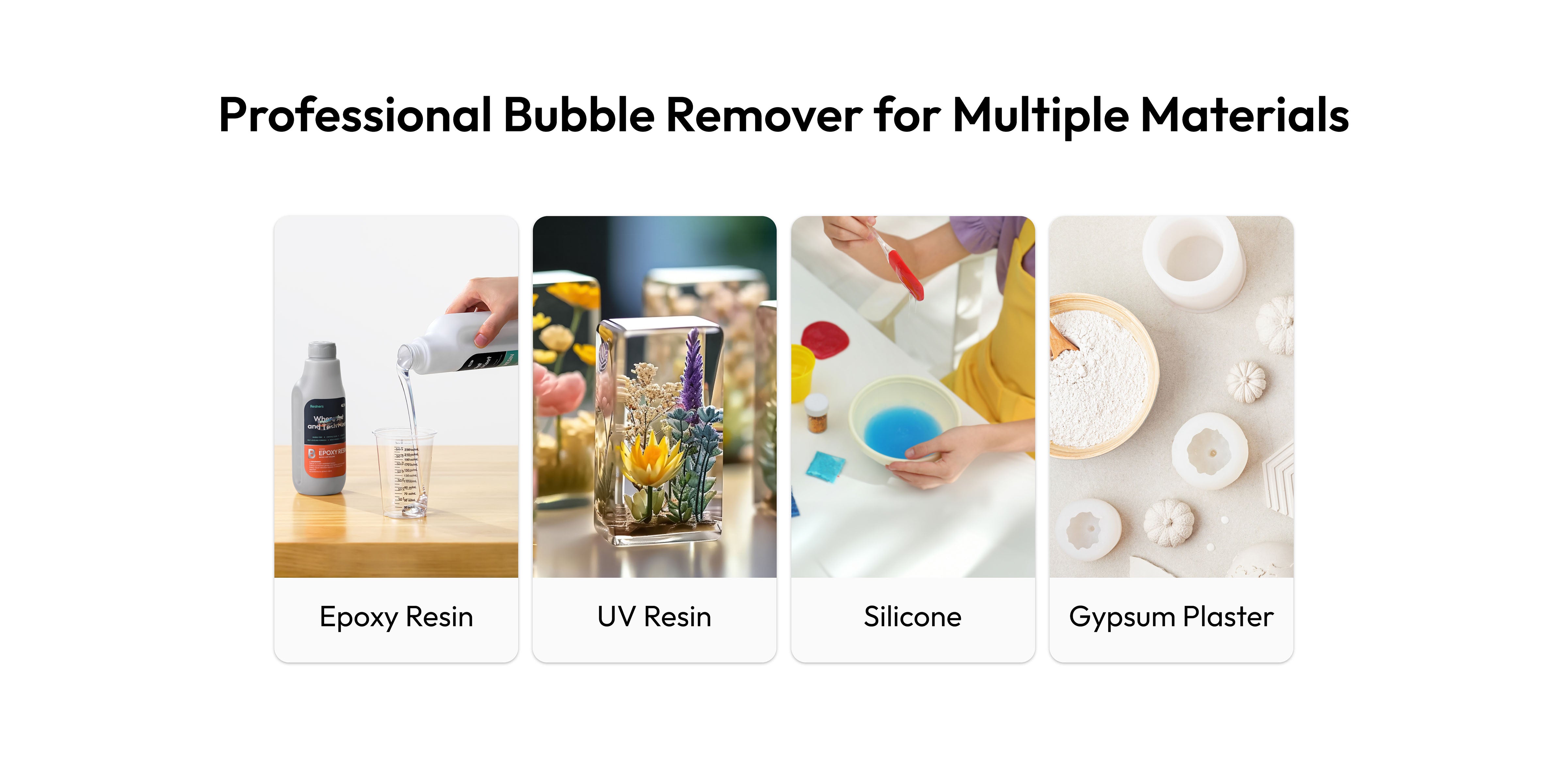 Resiners AirLess Bubble Removal Machine for Resin – Professional