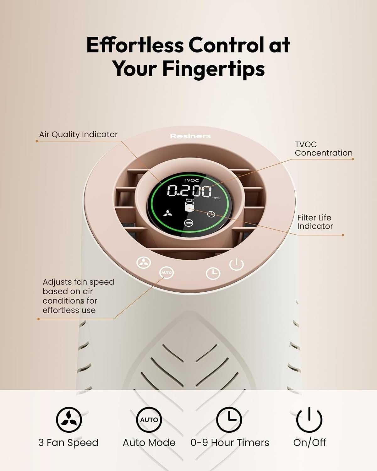 Purair Lite Purificateur d'air en résine