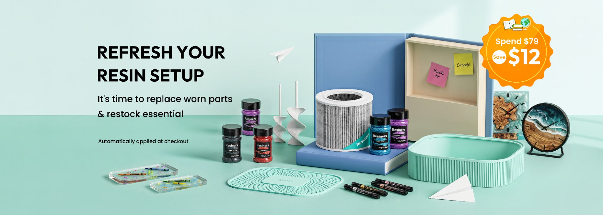 Refresh your resin setup with RESINERS