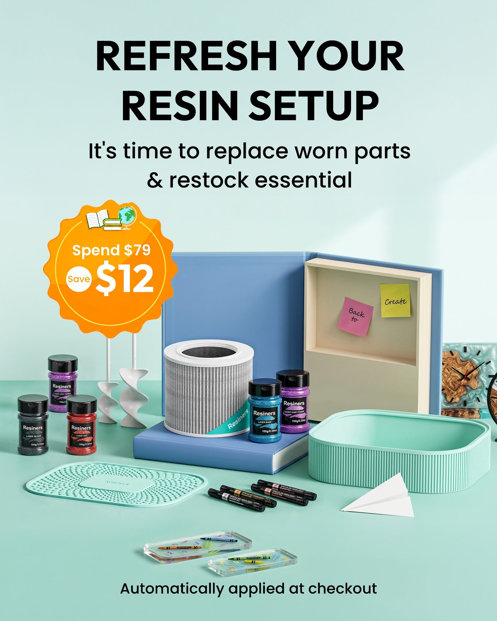 Refresh your resin setup with RESINERS